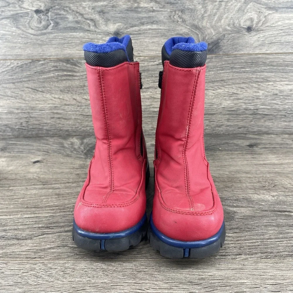 Lands End Youth Toddler Kids Winter Boots‎ Size 10M Red